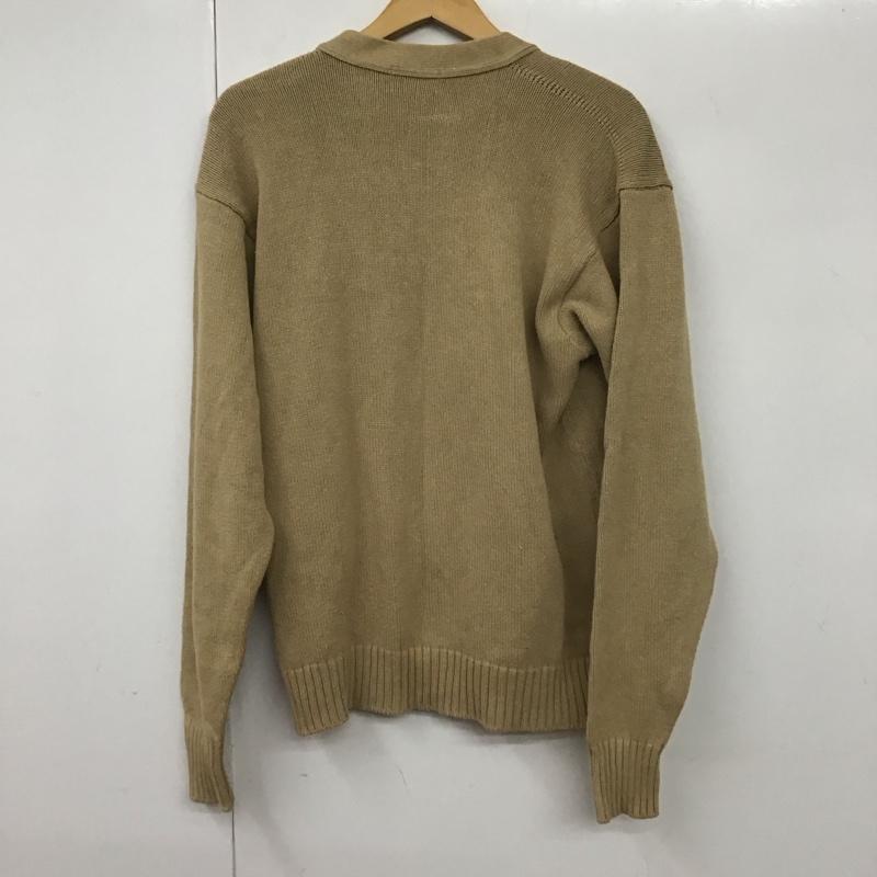 ポロバイラルフローレン Polo by RALPH LAUREN ニット、セーター 長袖 長袖カーディガン ニットカーディガン 前開き ロゴ、文字 ベージュ / ベージュ /  ボーイズ USED 古着 中古 10130530