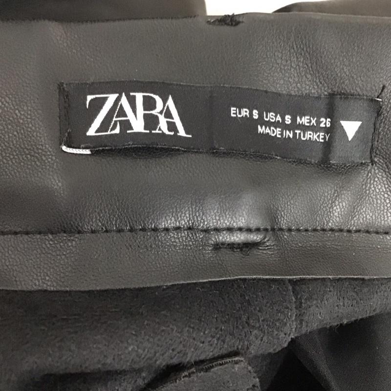 ザラ ZARA パンツ ショートパンツ S 無地 黒 / ブラック /  レディース USED 古着 中古 10111059