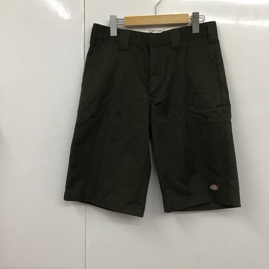 ディッキーズ Dickies パンツ ショートパンツ dk006825a761 FlatFrontWorkPantShorts ハーフパンツ カジュアルパンツ 30インチ 無地 カーキ / カーキ /  メンズ USED 古着 中古 10113025