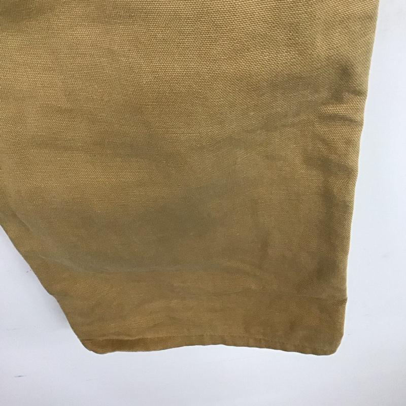 カーハート Carhartt パンツ ワークパンツ、ペインターパンツ ダブルニー 30 ×34 ロゴ、文字 キャメル / キャメル /  メンズ USED 古着 中古 10114032