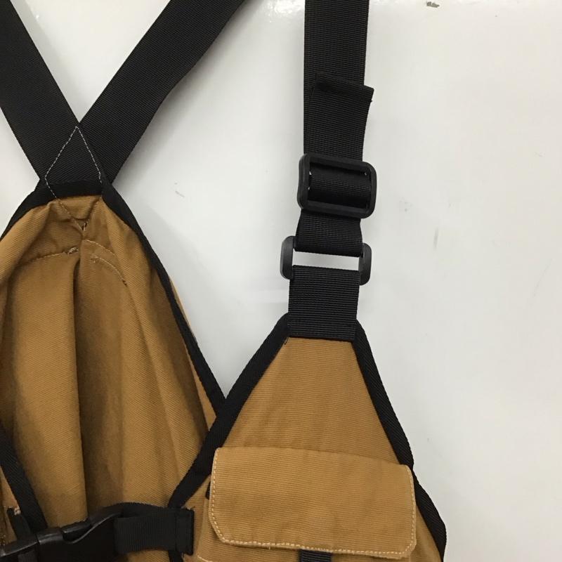 フリークスストア FREAK S STORE ベスト ベスト fsem012jk キャプテンスタッグ ファイヤープルーフダックバックベスト FREE 無地 ベージュ / ベージュ /  メンズ USED 古着 中古 10150890