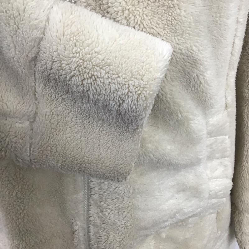 アディダス adidas パーカー 長袖 ボアパーカー M 無地 ベージュ / ベージュ /  レディース USED 古着 中古 10128362