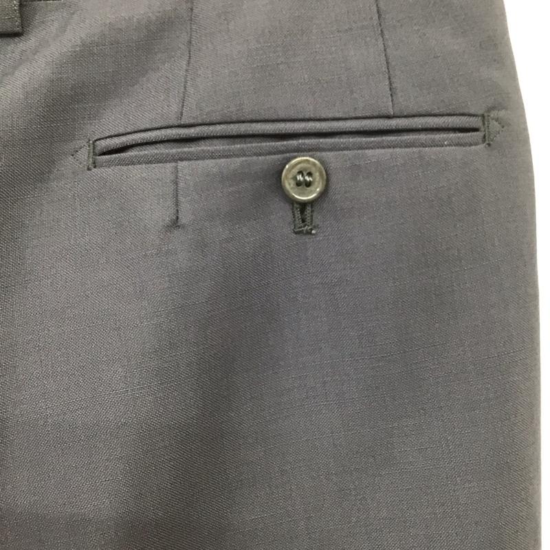 ランバン LANVIN パンツ スラックス スラックス ワイドパンツ カジュアルパンツ ストレートパンツ センタータックパンツ 無地 灰 / グレー /  メンズ USED 古着 中古 10111739