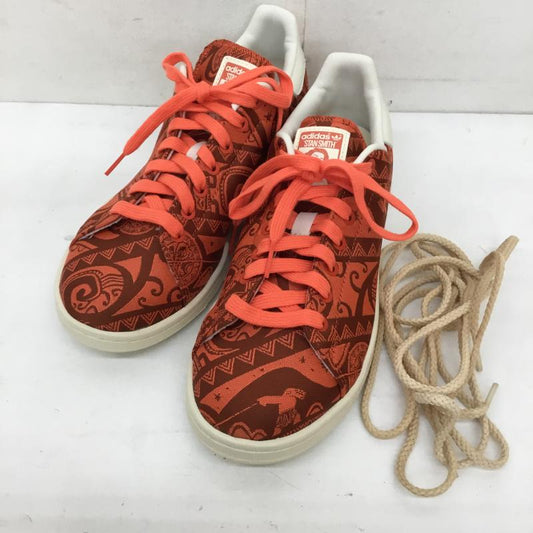 アディダス adidas スニーカー スニーカー HP5575 DISNEY モアナ スタンスミス 24.0cm 総柄 X キャラクター 橙 / オレンジ / X 白 / ホワイト /  レディース USED 古着 中古 10133473