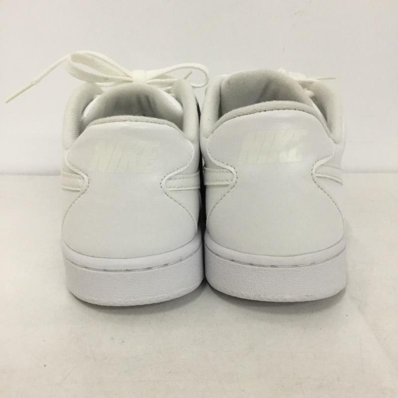 ナイキ NIKE スニーカー スニーカー 443627 102 BRUTEZ 24.5cm 箱有 24.5cm ロゴ、文字 白 / ホワイト /  レディース USED 古着 中古 10144821