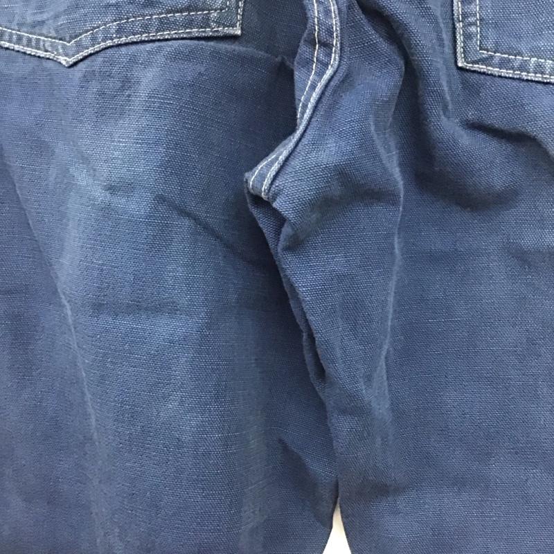 ハリウッドランチマーケット H.R MARKET パンツ ワークパンツ、ペインターパンツ 90s 90年代 36 36 無地 青 / ブルー /  メンズ USED 古着 中古 10146333