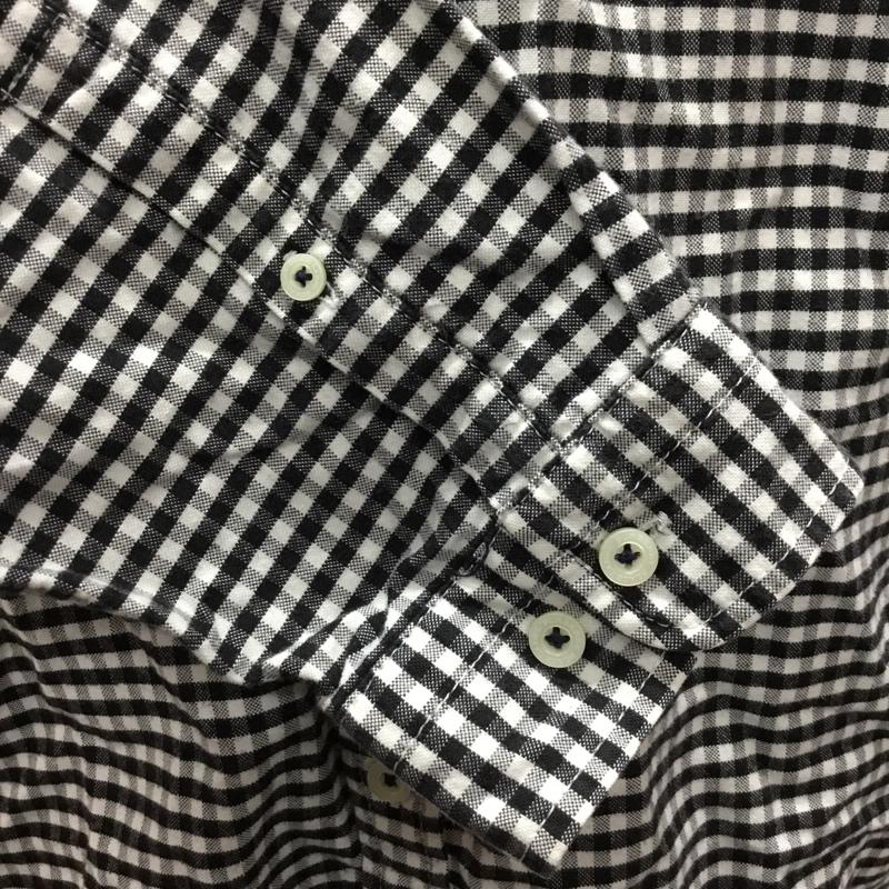 バーバリーブラックレーベル BURBERRY BLACK LABEL シャツ、ブラウス 長袖 長袖シャツ カラーシャツ ポケットシャツ 長袖カットソー チェックシャツ 4 チェック 白 / ホワイト / X 黒 / ブラック /  メンズ USED 古着 中古 10121920