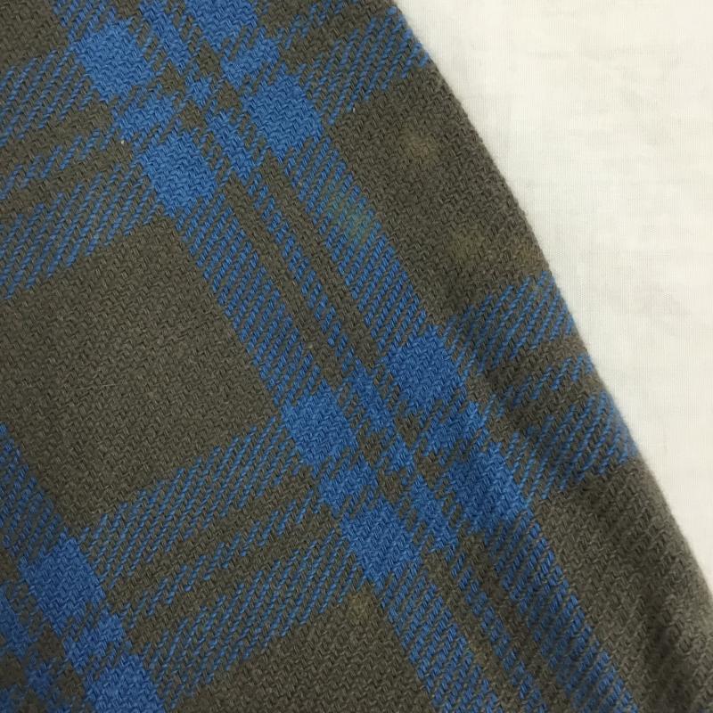 テンダーロイン TENDERLOIN シャツ、ブラウス 長袖 XS チェック 青 / ブルー / X 灰 / グレー /  メンズ USED 古着 中古 10141340