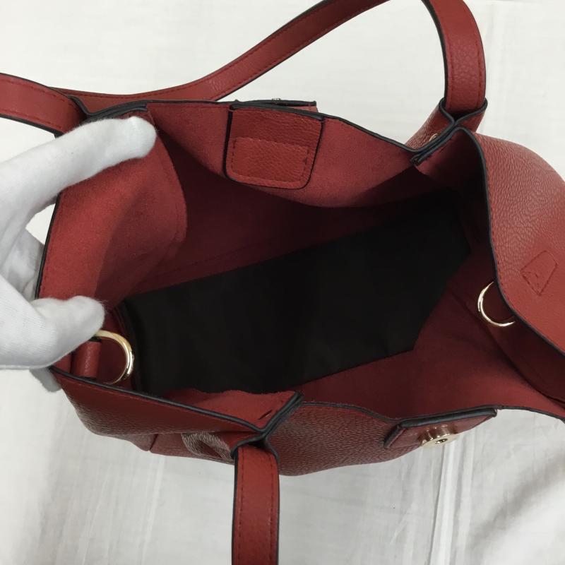 フィラノ FIRANO トートバッグ トートバッグ ロゴ、文字 赤 / レッド /  レディース USED 古着 中古 10143327