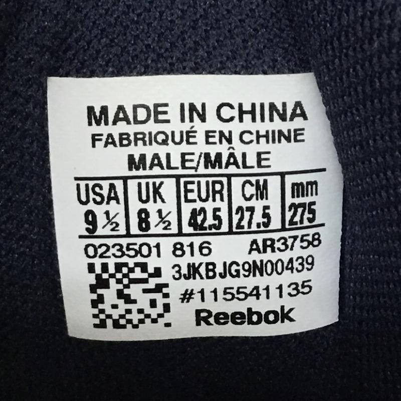 リーボック Reebok スニーカー スニーカー AR3758 INSTA PUMP FURY CELEBRATE 27.5cm ロゴ、文字 白 / ホワイト / X 赤 / レッド / X 紺 / ネイビー /  メンズ USED 古着 中古 10142849