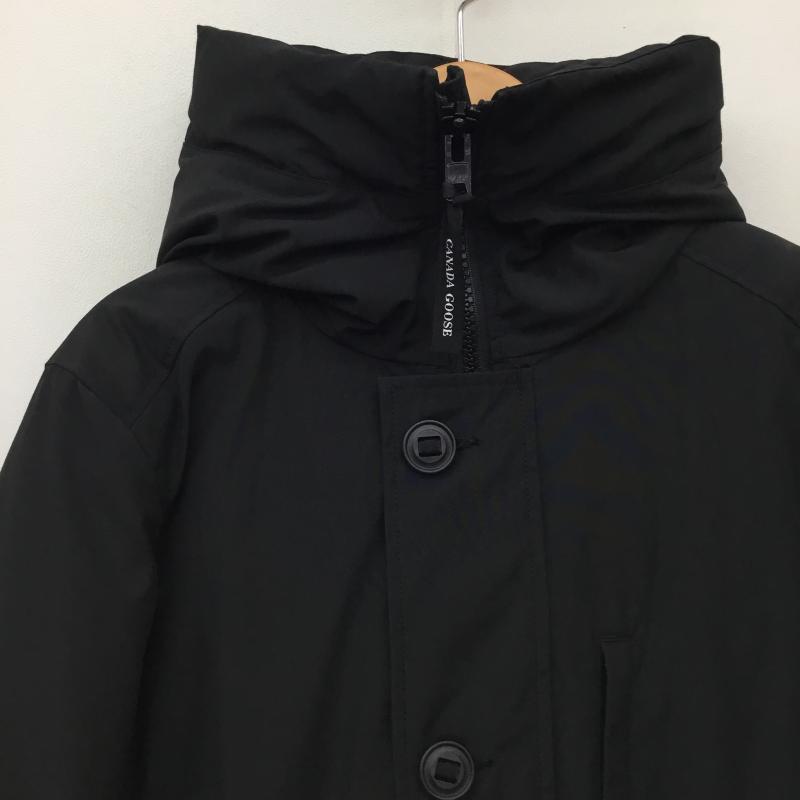 カナダグース CANADA GOOSE ジャケット、上着 ダウンジャケット Chateau Parka 2053M シャトー パーカー M ワンポイント 黒 / ブラック /  メンズ USED 古着 中古 10141531