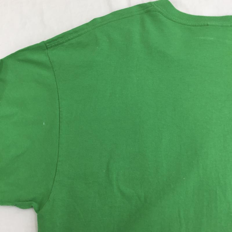 フルーツオブザルーム FRUIT OF THE LOOM Tシャツ 半袖 XL プリント X ワンポイント 緑 / グリーン /  メンズ USED 古着 中古 10133853