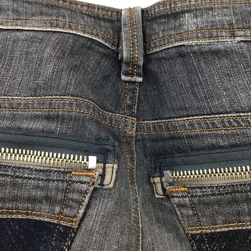 ディーゼル DIESEL パンツ デニム、ジーンズ デニムパンツ ストレートパンツ ワイドパンツ カジュアルパンツ 34 無地 黒 / ブラック /  メンズ USED 古着 中古 10115712