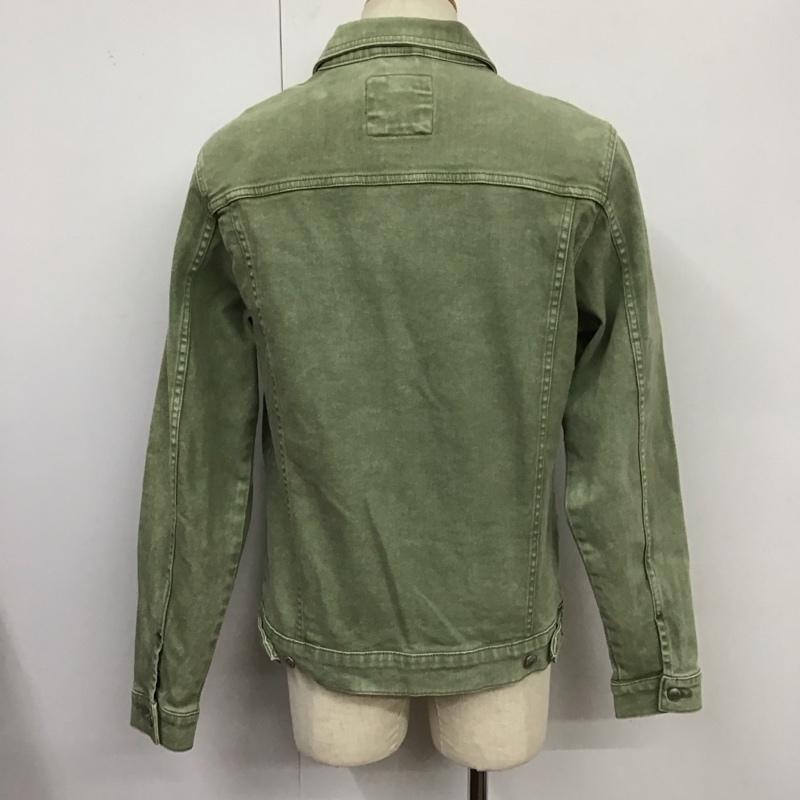 ザラ ZARA ジャケット、上着 ジャケット、ブレザー 4454 401 505 コットン L 無地 カーキ / カーキ /  メンズ USED 古着 中古 10119153
