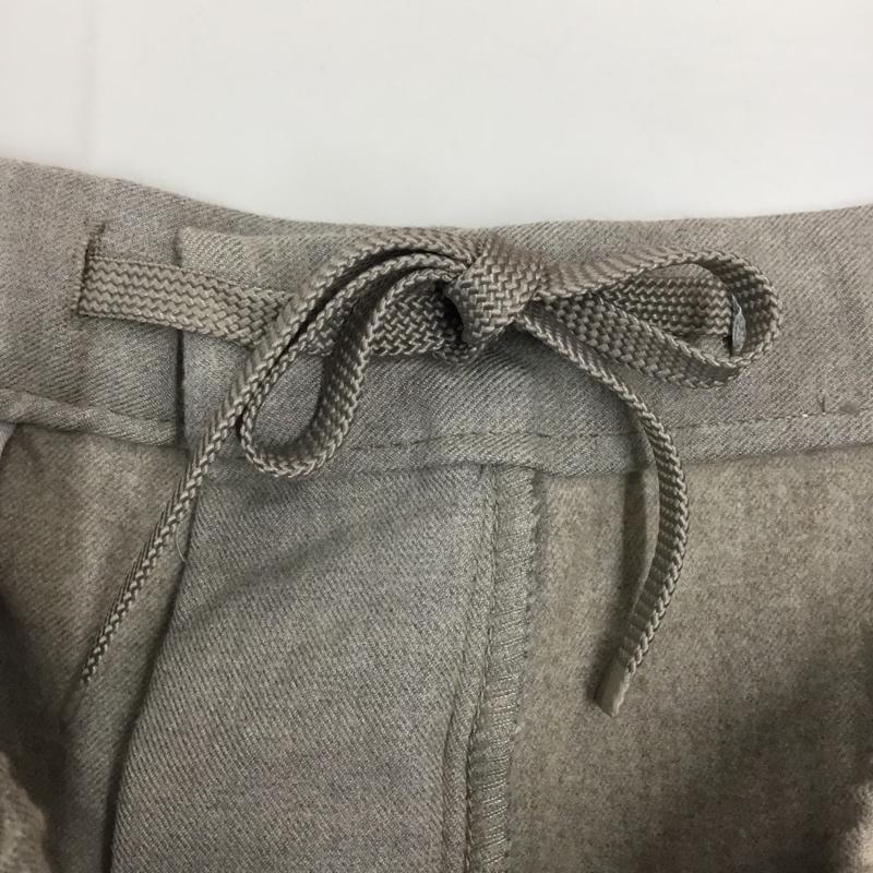 グローバルワーク GLOBAL WORK ボトムス ボトムス GW121203AD ワイド テーパードパンツ イージーパンツ L 無地 ベージュ / ベージュ /  メンズ USED 古着 中古 10116103