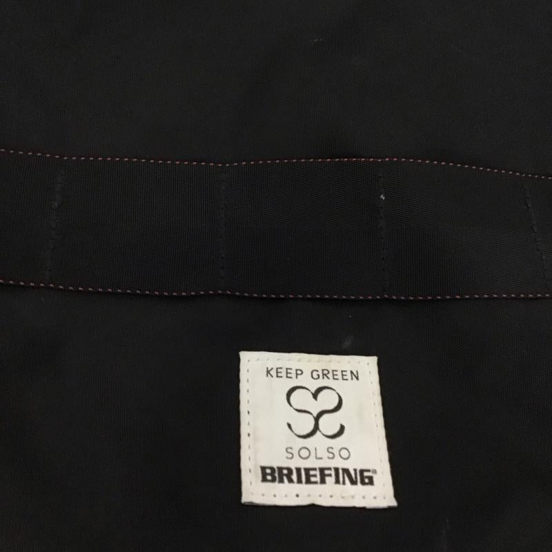 ブリーフィング BRIEFING ショルダーバッグ ショルダーバッグ SOLSO ECO POD BAG ロゴ、文字 黒 / ブラック /  メンズ USED 古着 中古 10132478