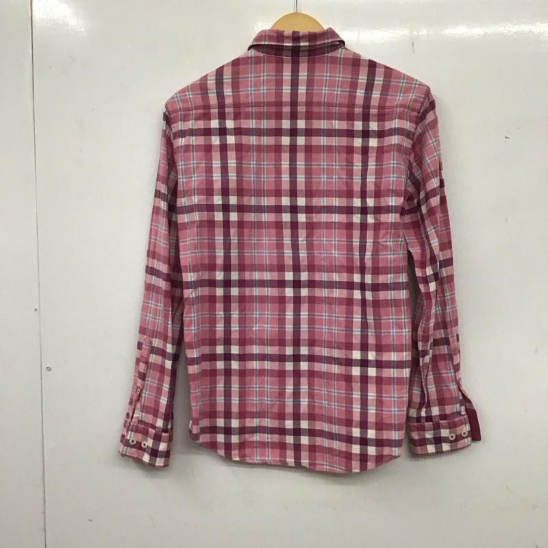 バーバリーブラックレーベル BURBERRY BLACK LABEL シャツ、ブラウス 長袖 長袖シャツ チェックシャツ カラーシャツ 2 チェック マルチカラー / マルチカラー /  メンズ USED 古着 中古 10135854