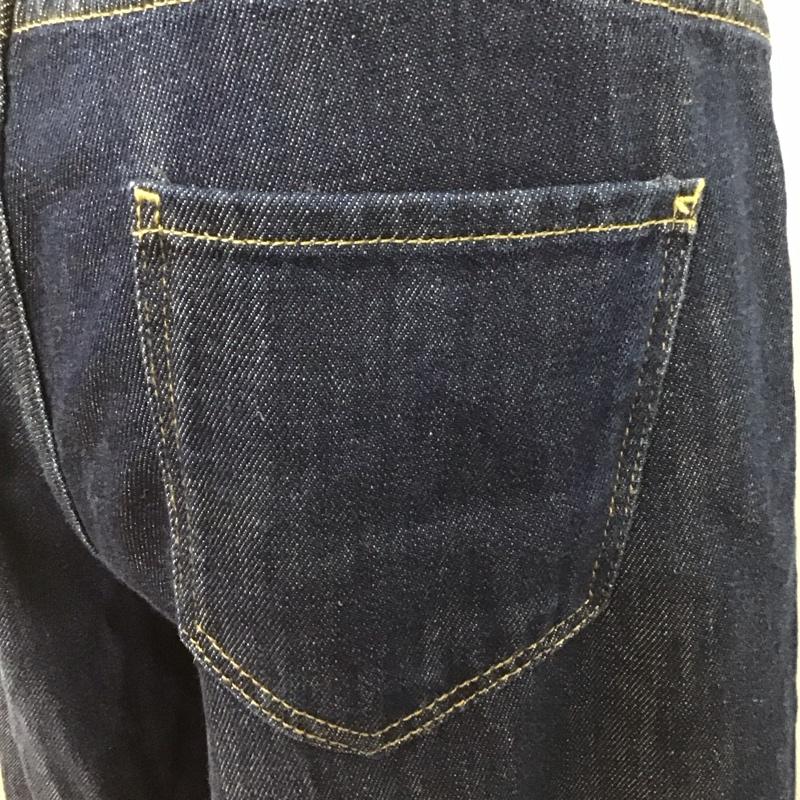ザラ ZARA パンツ デニム、ジーンズ 5862 171 407 ワイドパンツ フリンジ 無地 インディゴ / インディゴ /  レディース USED 古着 中古 10120030