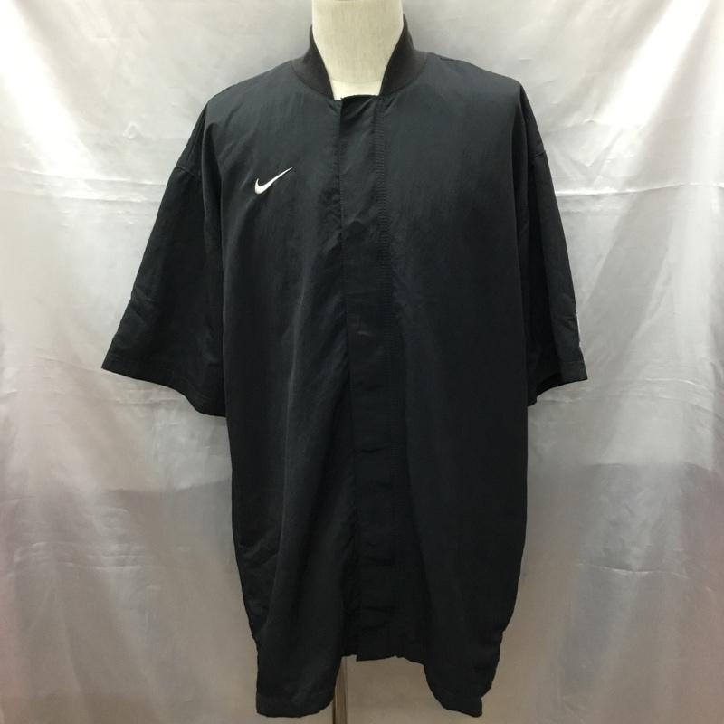 ナイキ NIKE ジャケット、上着 ジャケット、ブレザー cu4686-010 WarmUpTopxFearofGod スポーツウェア ジップアップジャケット M ロゴ、文字 黒 / ブラック /  メンズ USED 古着 中古 10114816