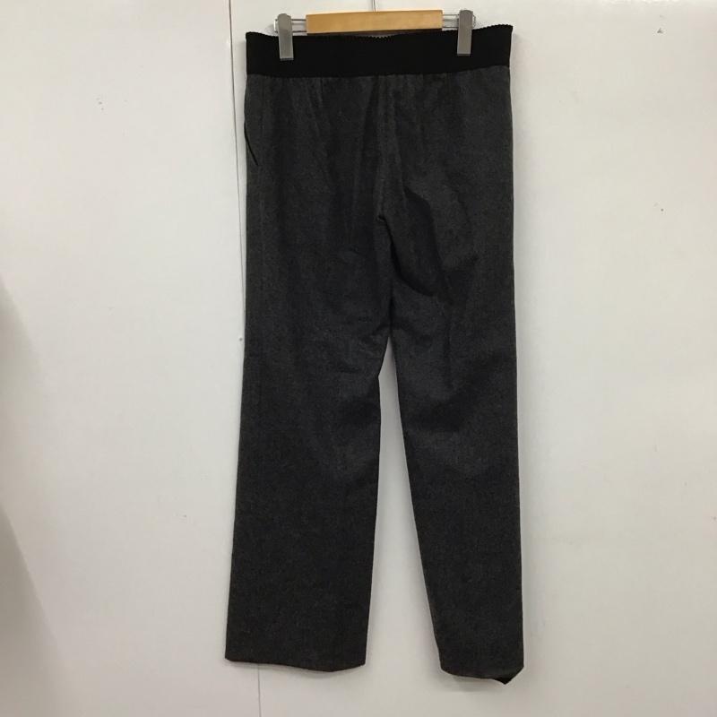 ドルチェアンドガッバーナ DOLCE&GABBANA パンツ スラックス 42 無地 チャコールグレー / チャコールグレー /  レディース USED 古着 中古 10121737