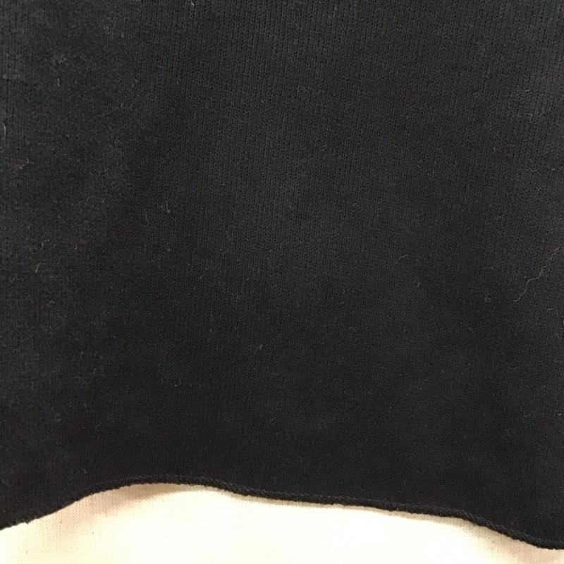 ザラ ZARA ニット、セーター 長袖 0264 430 800 ハイネック タートルネック M 無地 黒 / ブラック /  レディース USED 古着 中古 10118405