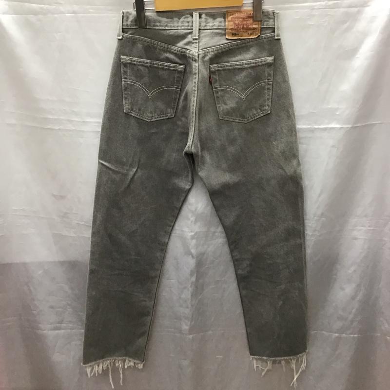 リーバイストラウスアンドコー Levi Strauss & co. パンツ デニム、ジーンズ デニムパンツ ストレートパンツ スリムパンツ カジュアルパンツ 30インチ 無地 灰 / グレー /  メンズ USED 古着 中古 10116338