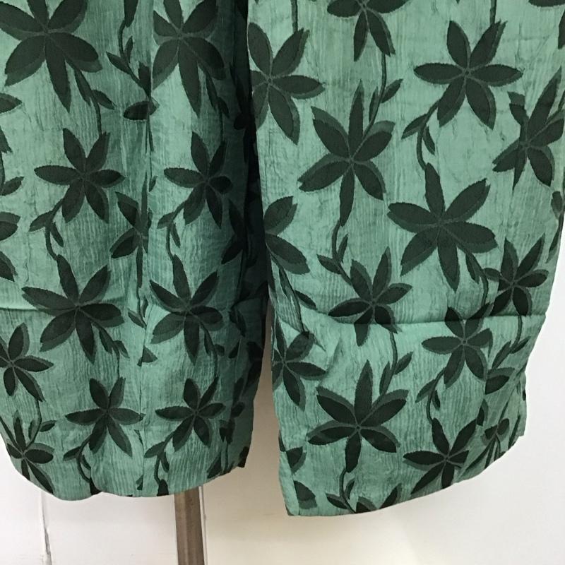 ニードルス Needles パンツ ワークパンツ、ペインターパンツ ワイドパンツ カジュアルパンツ ワークパンツ 総柄パンツ XS プリント 緑 / グリーン /  メンズ USED 古着 中古 10119427