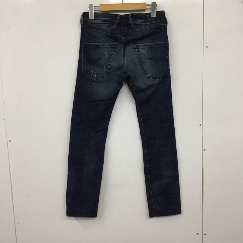 ディーゼル DIESEL パンツ デニム、ジーンズ デニムパンツ スリムパンツ カジュアルパンツ ストレッチパンツ 26インチ 無地 インディゴ / インディゴ /  メンズ USED 古着 中古 10137682
