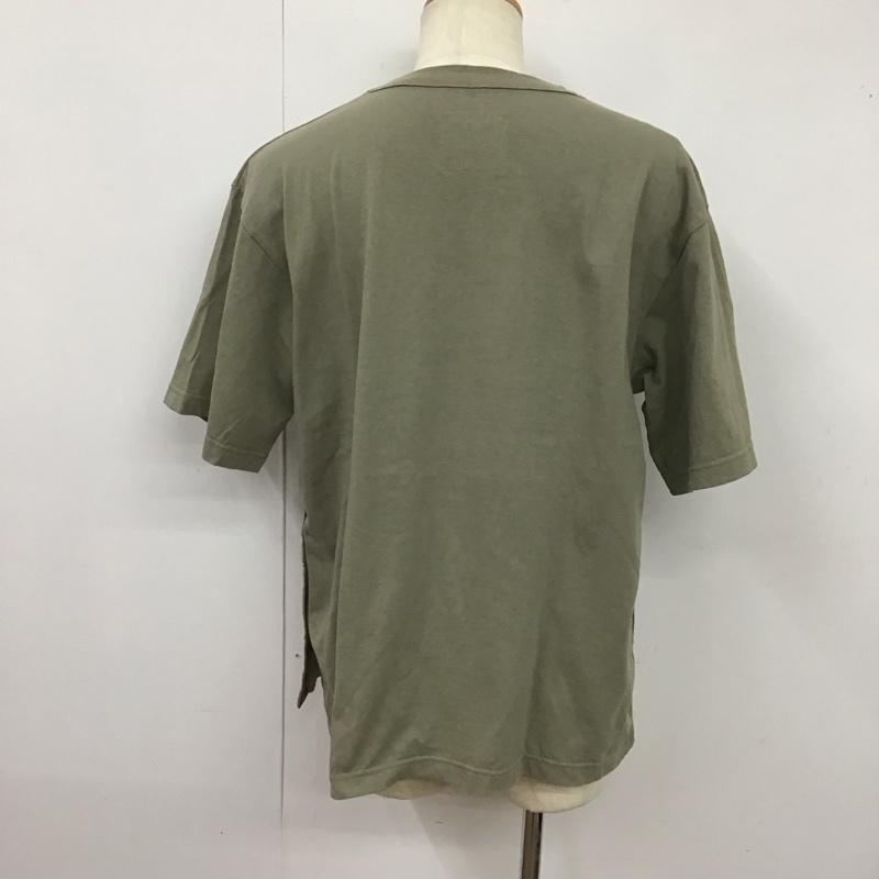 サカイ Sacai Tシャツ 半袖 23SS EricHazePatchTShirt 半袖カットソー エリックヘイズ 3 刺繍 カーキ / カーキ /  メンズ USED 古着 中古 10126190