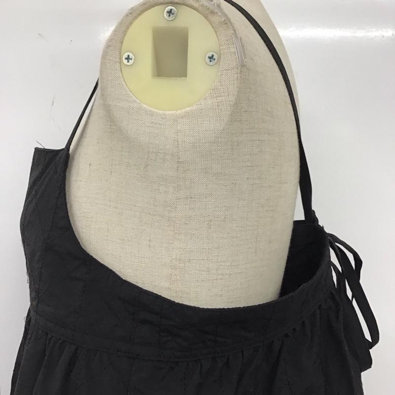 ニコアンド niko and... ワンピース ロングスカート FREE 無地 黒 / ブラック /  レディース USED 古着 中古 10121209