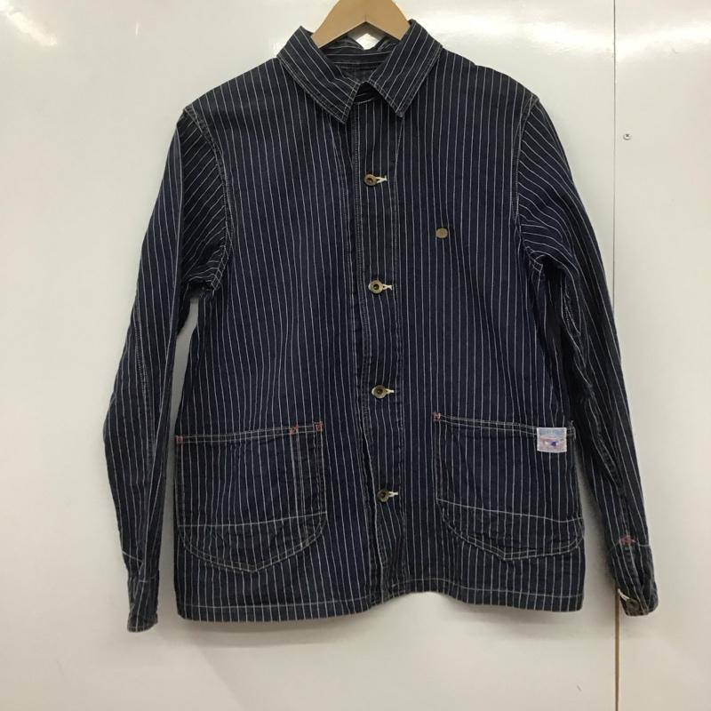 プレミアムムードデニムスーペリア PREMIUM MOOD DENIM SUPERIOR ジャケット、上着 ジャケット、ブレザー カジュアルジャケット アウター カラージャケット 1 ストライプ インディゴ / インディゴ /  メンズ USED 古着 中古 10145821