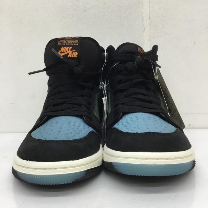 ナイキ NIKE スニーカー スニーカー DB2889-003 Nike Air Jordan 1 Element GORE-TEX Noise Aqua and Light Olive エアジョーダン１ 25.0cm ロゴ、文字 黒 / ブラック / X 緑 / グリーン / X 青 / ブルー /  メンズ USED 古着 中古 10112691