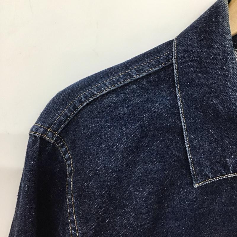 リーバイストラウスアンドコー Levi Strauss & co. ジャケット、上着 ジャケット、ブレザー デニムジャケット Gジャン アウター カジュアルジャケット 38 無地 インディゴ / インディゴ /  メンズ USED 古着 中古 10138414