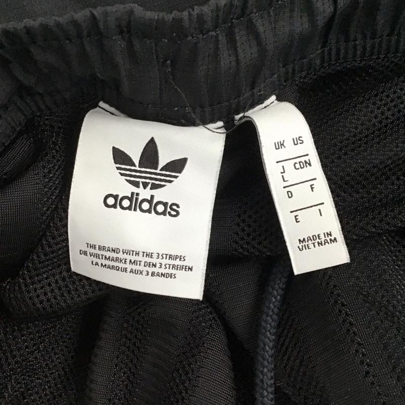 アディダス adidas パンツ ワークパンツ、ペインターパンツ dh3848 ウインドトラックパンツ ワイドパンツ ジャージ L ロゴ、文字 黒 / ブラック /  メンズ USED 古着 中古 10142926
