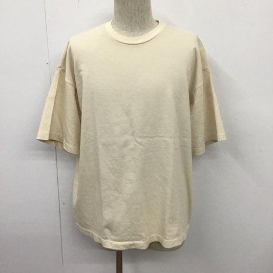 ロサンゼルスアパレル LOS ANGELES APPAREL Tシャツ 半袖 半袖カットソー 無地Tシャツ クルーネックカットソー M 無地 ベージュ / ベージュ /  メンズ USED 古着 中古 10107533