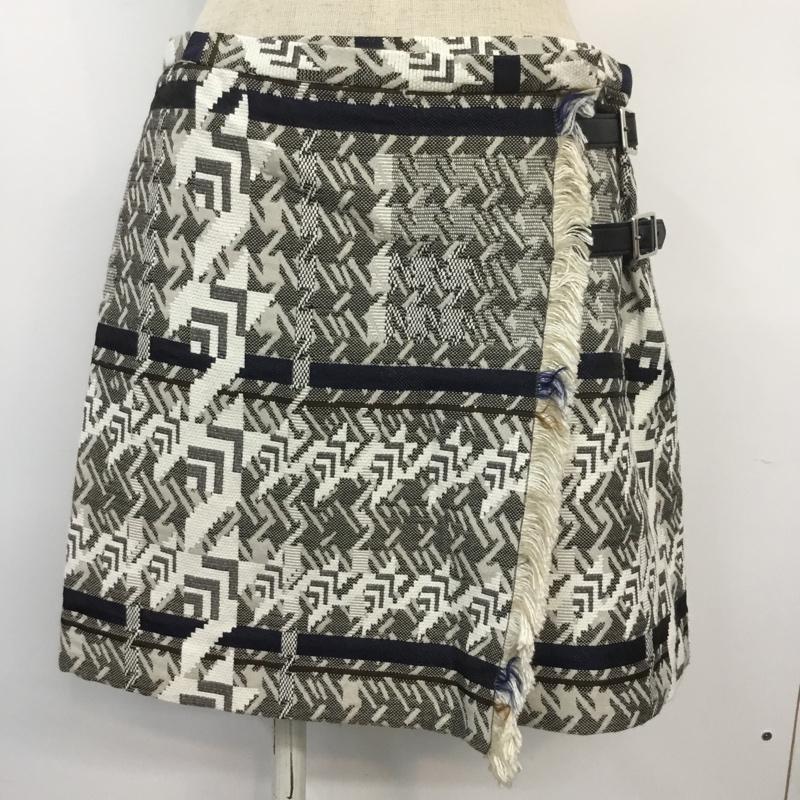 グリーンレーベルリラクシング green label relaxing スカート ミニスカート 38  マルチカラー / マルチカラー /  レディース USED 古着 中古 10044439