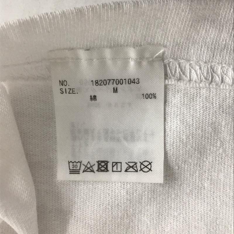 アンディフィーテッド UNDEFEATED カットソー 長袖 長袖カットソー クルーネックカットソー ロングスリーブカットソー プリントTシャツ M ロゴ、文字 白 / ホワイト /  メンズ USED 古着 中古 10119009