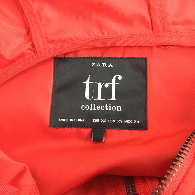 ザラ ZARA ジャケット、上着 ジャンパー、ブルゾン XS 無地 赤 / レッド /  レディース USED 古着 中古 10125068