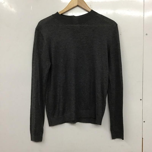 ザラ ZARA ニット、セーター 長袖 5755/100/809 M 無地 灰 / グレー /  レディース USED 古着 中古 10133681