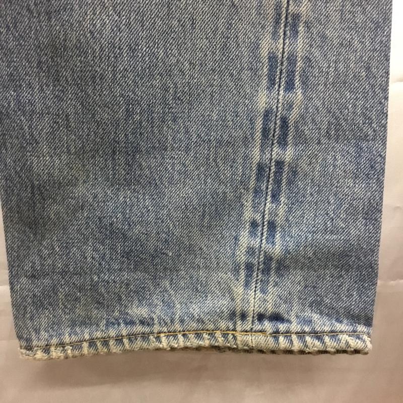 リーバイス Levi s パンツ デニム、ジーンズ デニムジーンズ 66後期 70s 501 6番工場 33インチ ダメージ加工 インディゴ / インディゴ /  メンズ USED 古着 中古 10111926