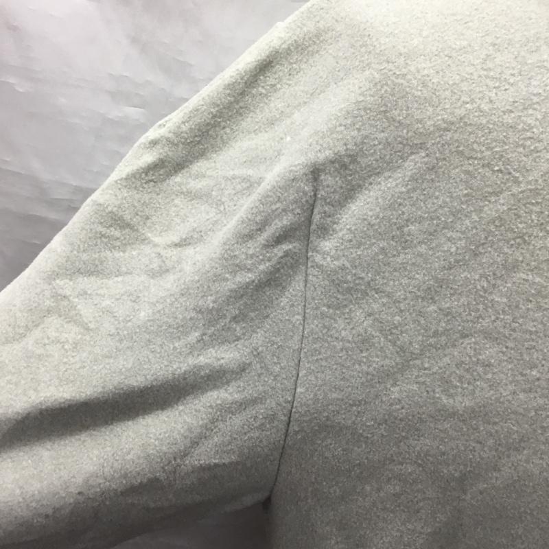 ナイキ NIKE パーカー 長袖 ジップパーカー XXL 無地 灰 / グレー /  メンズ USED 古着 中古 10121704