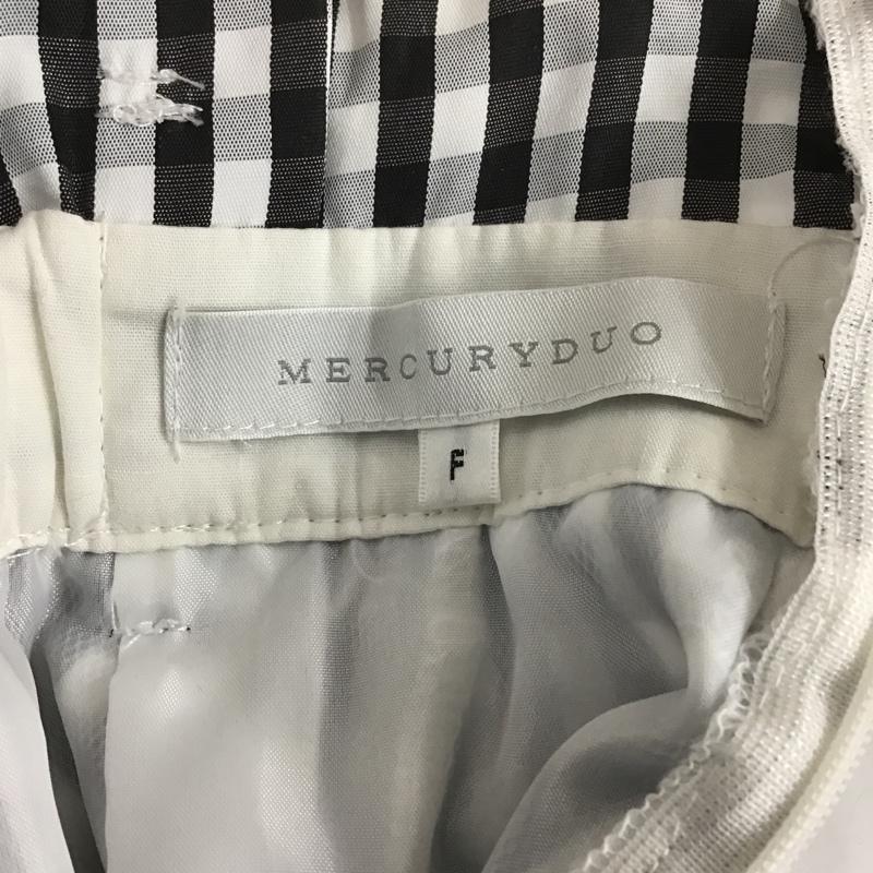 マーキュリーデュオ MERCURYDUO スカート ひざ丈スカート FREE チェック マルチカラー / マルチカラー /  レディース USED 古着 中古 10105792