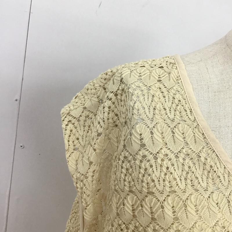 アパートバイローリーズ apart by lowrys ワンピース ロングスカート AP271052YG Vネック FREE 無地 黄 / イエロー /  レディース USED 古着 中古 10108616