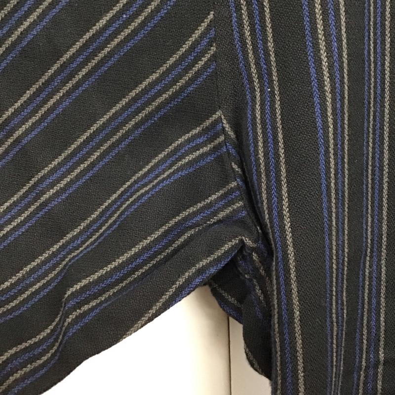 ランバン LANVIN シャツ、ブラウス 長袖 長袖シャツ 無地シャツ カラーシャツ ストライプシャツ L ストライプ マルチカラー / マルチカラー /  メンズ USED 古着 中古 10128644