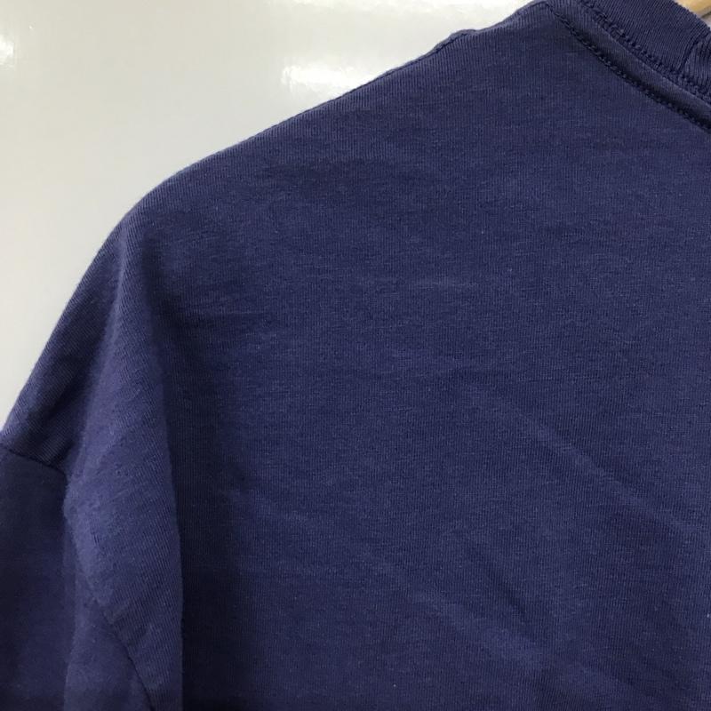 パタゴニア patagonia Tシャツ 半袖 XL ロゴ、文字 X プリント 紺 / ネイビー /  メンズ USED 古着 中古 10143302
