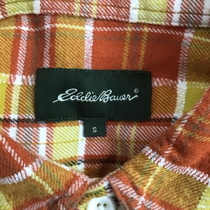 エディーバウアー Eddie Bauer シャツ、ブラウス 長袖 長袖シャツ カラーシャツ ポケットシャツ 長袖カットソー チェックシャツ S チェック マルチカラー / マルチカラー /  メンズ USED 古着 中古 10112840
