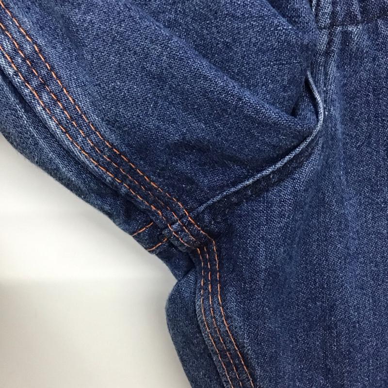 ビックマック BIGMAC パンツ デニム、ジーンズ デニムパンツ ストレートパンツ ワイドパンツ カジュアルパンツ 70s ペインター FREE 無地 インディゴ / インディゴ /  メンズ USED 古着 中古 10119245