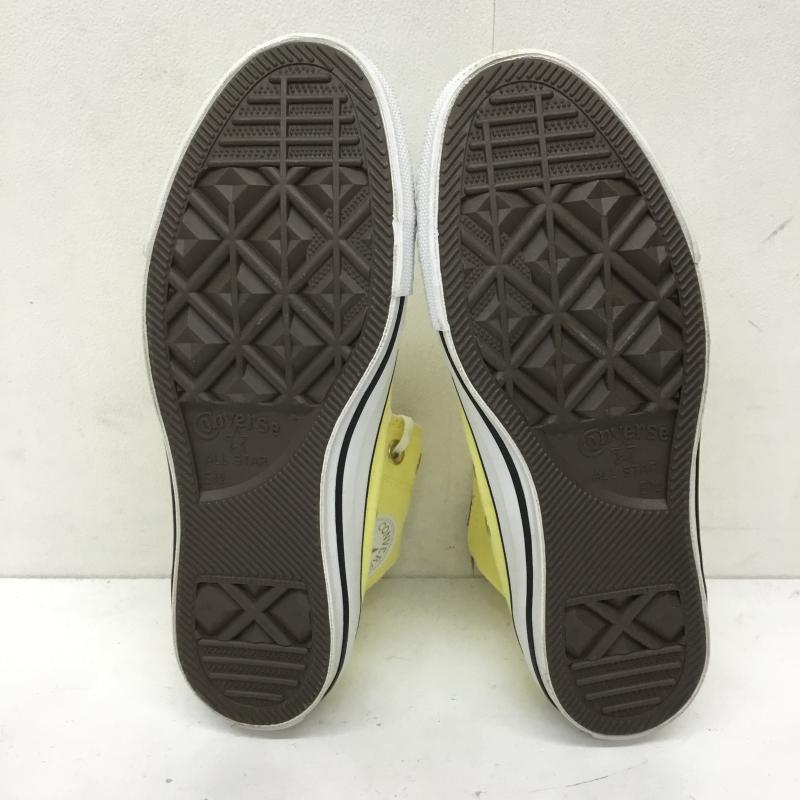 コンバース CONVERSE スニーカー スニーカー 32995123 ALL STAR PASTELS HI 24.5cm ロゴ、文字 黄 / イエロー /  レディース USED 古着 中古 10141430