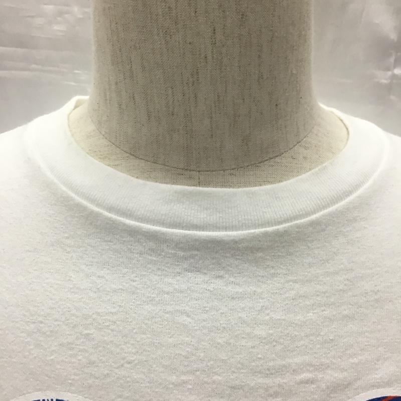 アベイシングエイプ A BATHING APE Tシャツ 半袖 001TEH731910C ベアブリック クルーネック XL プリント 白 / ホワイト /  メンズ USED 古着 中古 10121242