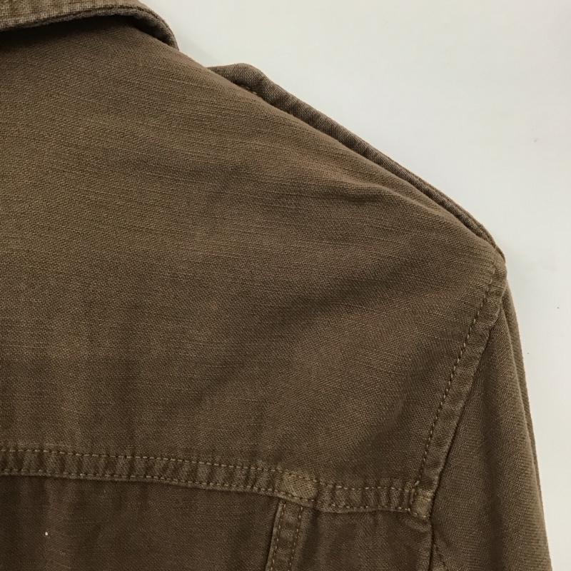 ラングラー Wrangler ジャケット、上着 ジャンパー、ブルゾン L 無地 茶 / ブラウン /  メンズ USED 古着 中古 10145744